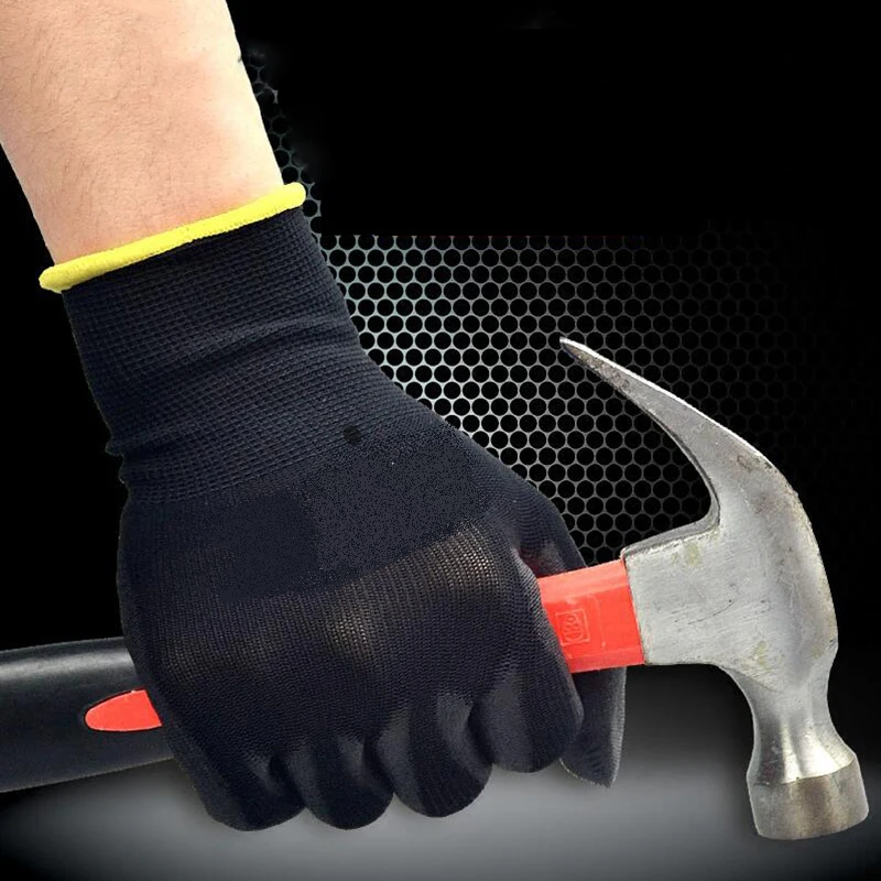 10 PAIRS - MicroFoam Nitrile Coated Gloves